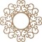 Ekena Millwork Reims Wood Fretwork Pierced Ceiling Medallion, Red Oak, 16"OD x 6 1/8"ID x 3/8"T CMWP16X16X0375RERO - alternate 5